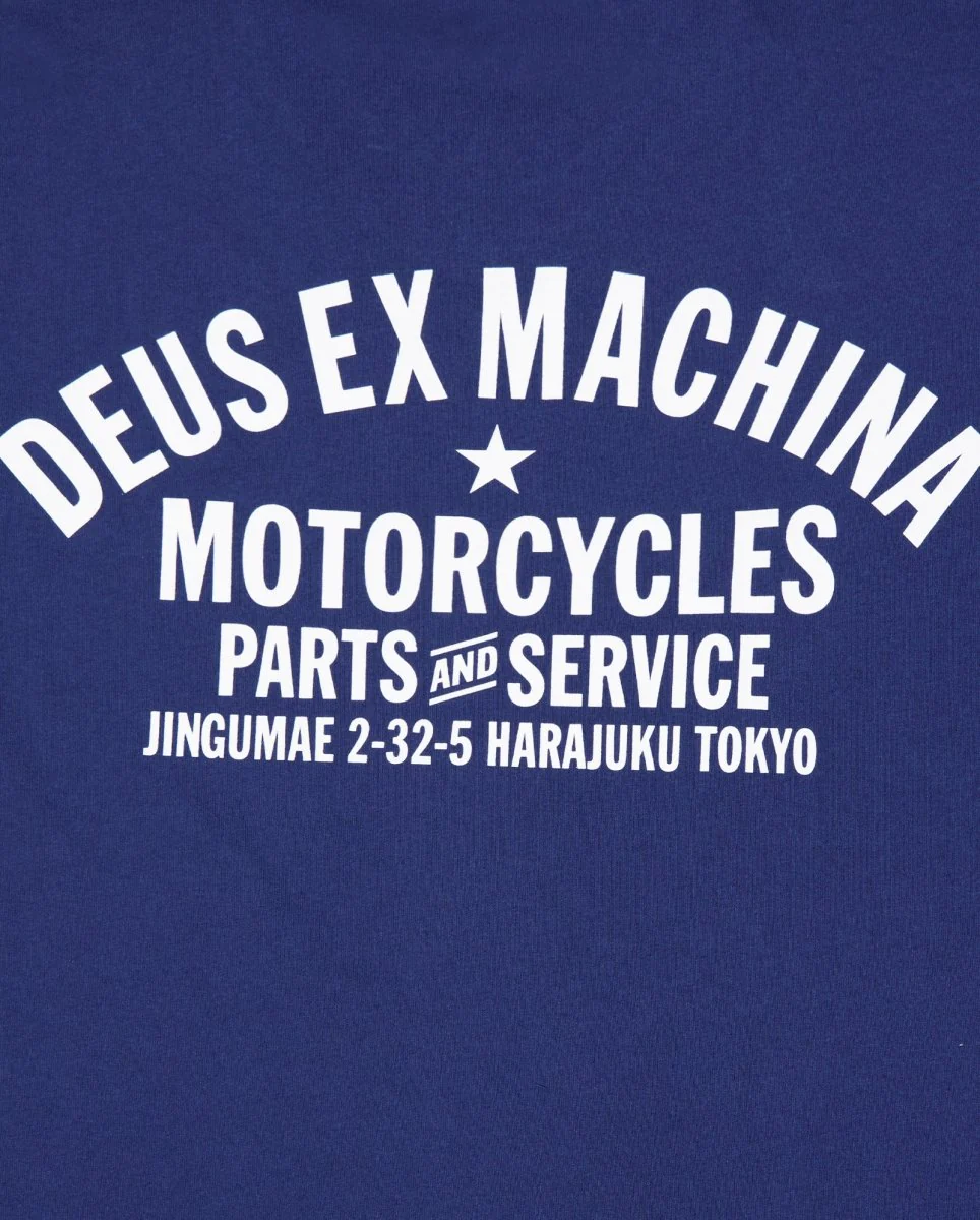 Camiseta Deus Harajuku Address Azul Unisex - Image 4