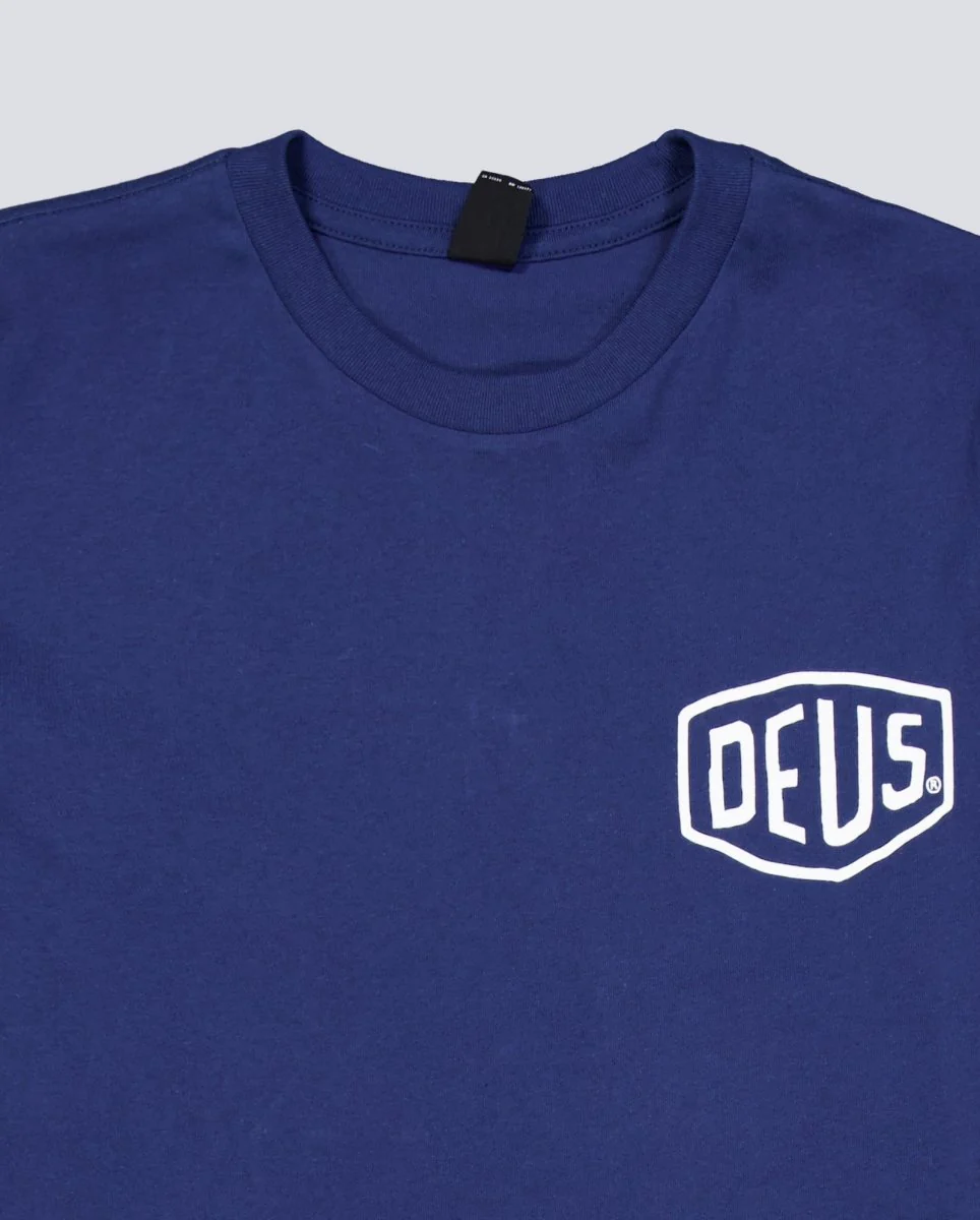 Camiseta Deus Harajuku Address Azul Unisex - Image 5