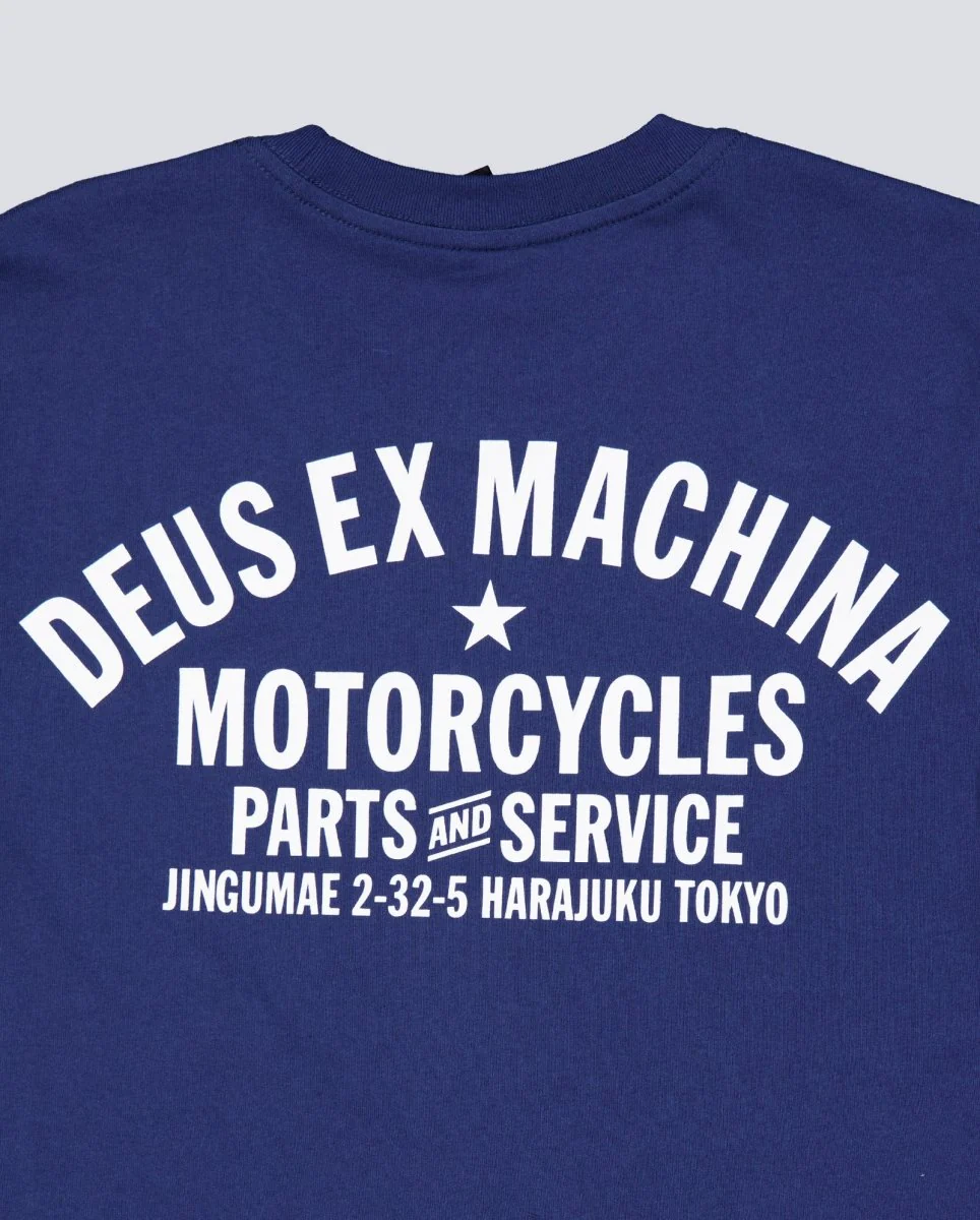 Camiseta Deus Harajuku Address Azul Unisex - Image 6