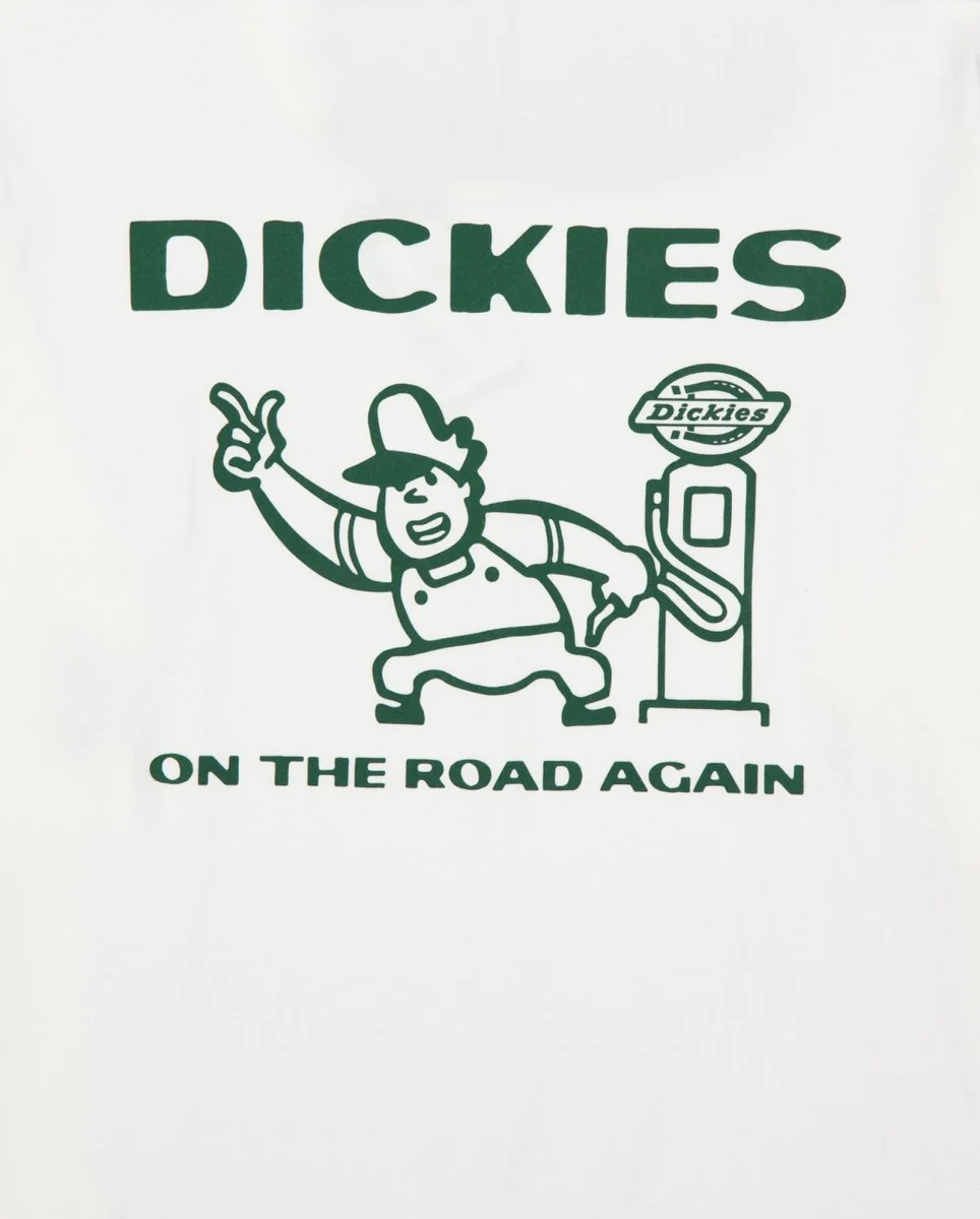 Camiseta Dickies Burns Beige Hombre - Image 4