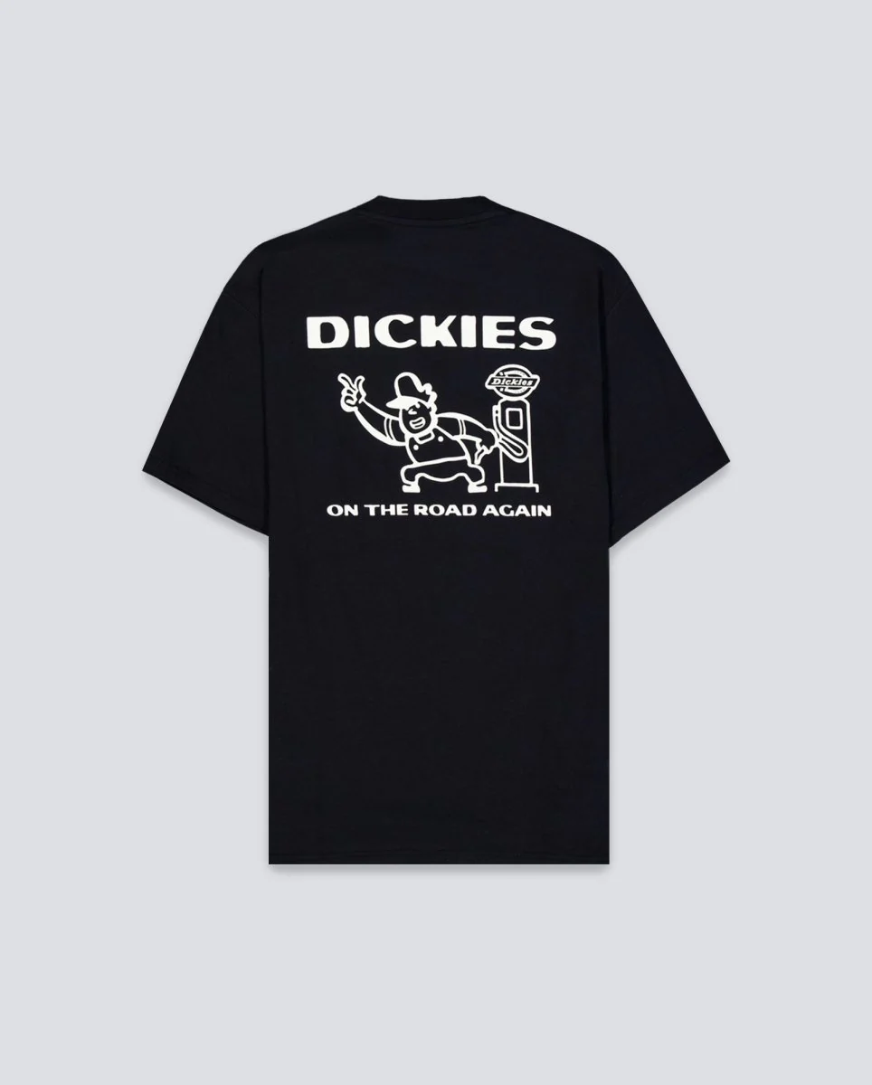 Camiseta Dickies Burns Negra Hombre - Image 3