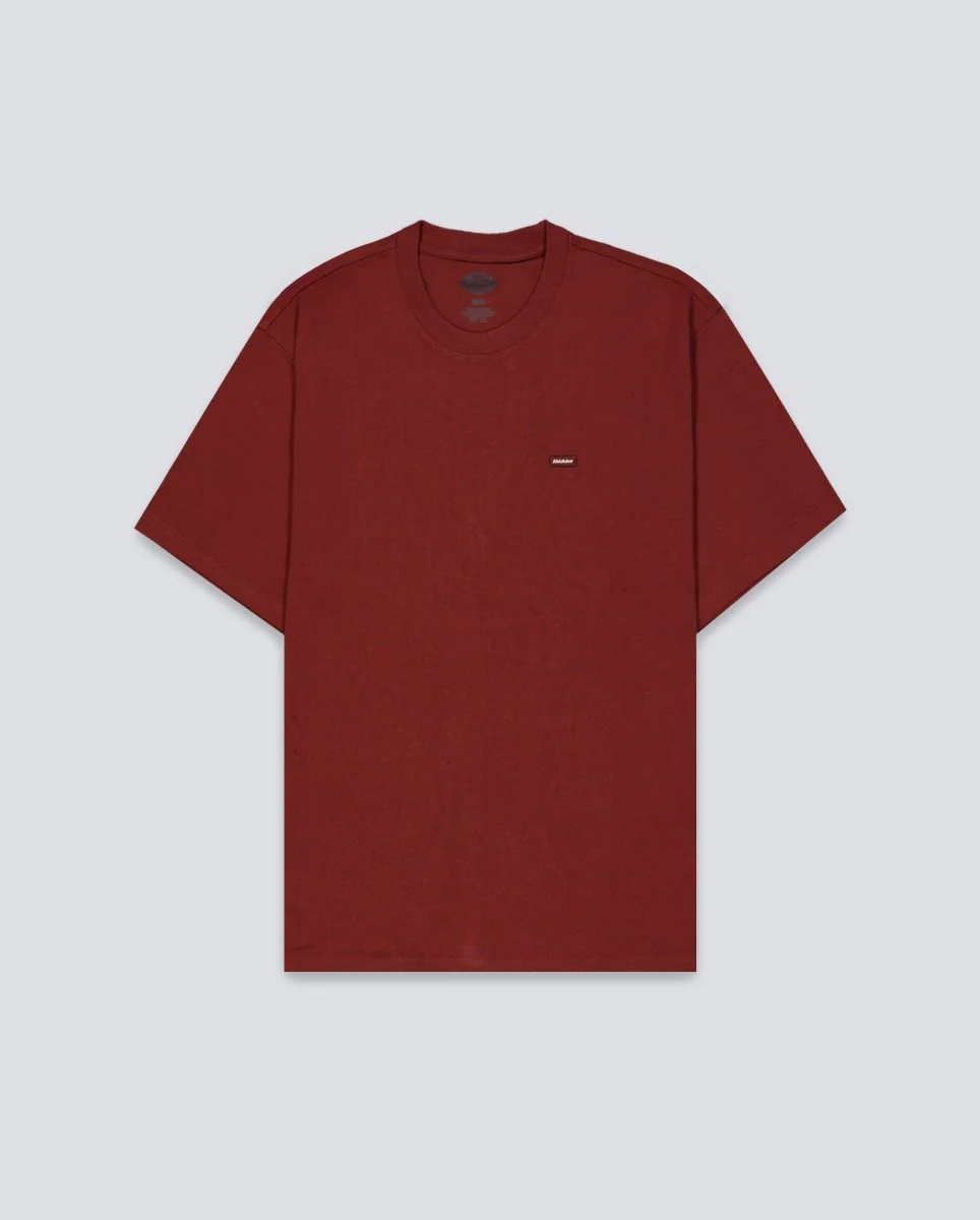 Camiseta Dickies Clancy Heavyweight Granate Unisex