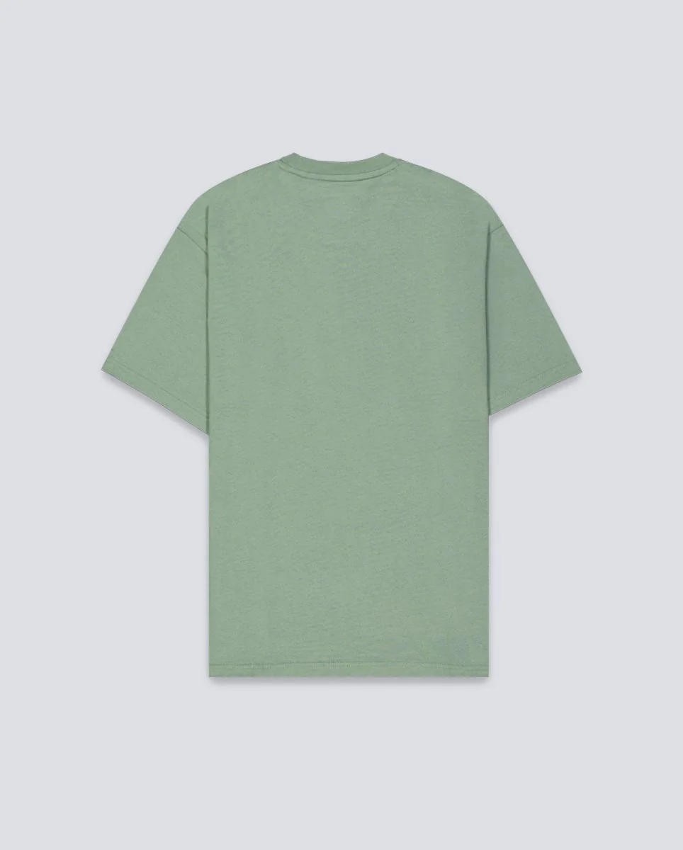 Camiseta Dickies Clancy Heavyweight Verde Hombre - Image 3
