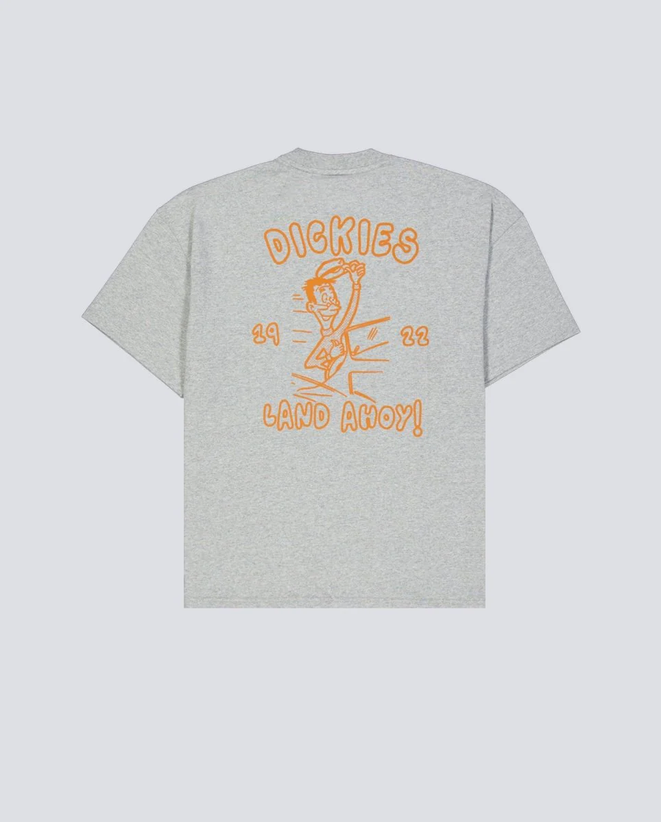 Camiseta Dickies Decartuville Gris Hombre - Image 3
