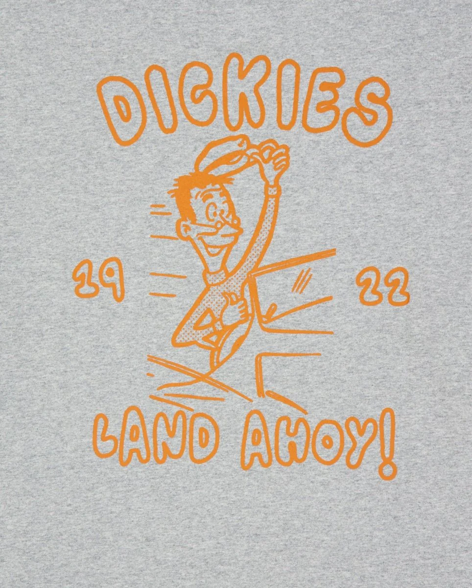 Camiseta Dickies Decartuville Gris Hombre - Image 4