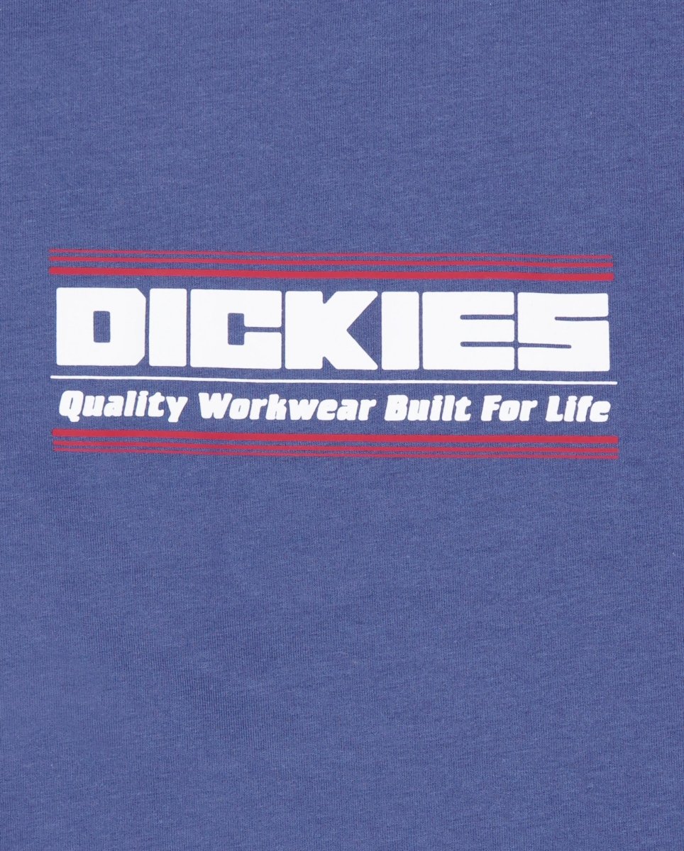 Camiseta Dickies Derby Raglan Azul Mujer - Image 3