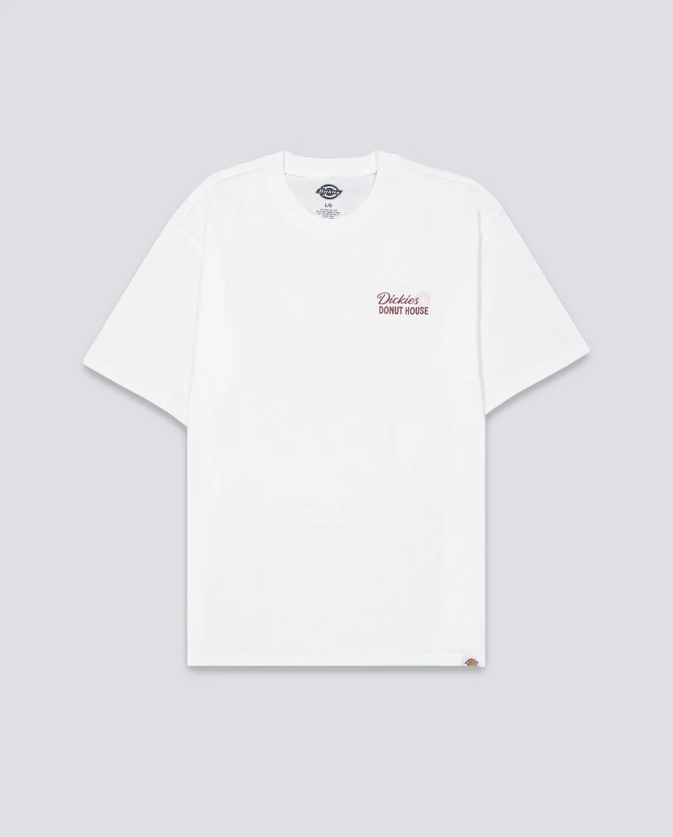 Camiseta Dickies Donut House Blanco Hombre