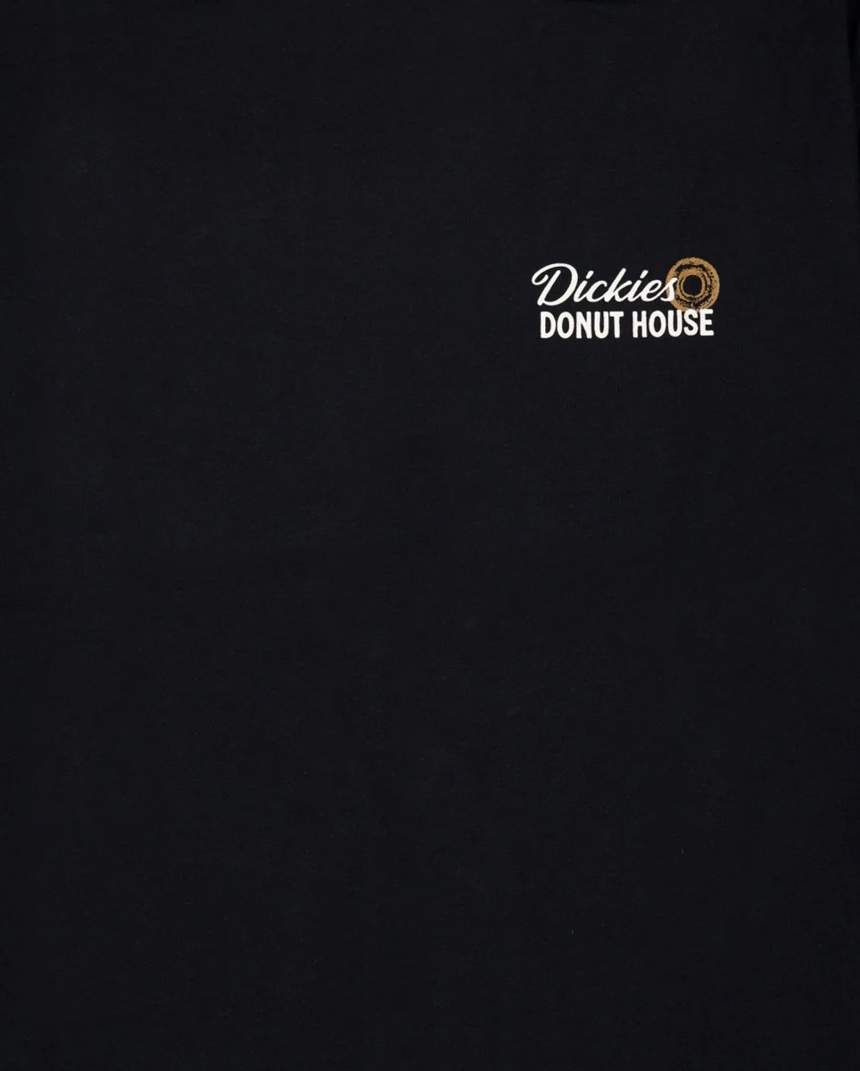 Camiseta Dickies Donut House Negro Hombre - Image 2