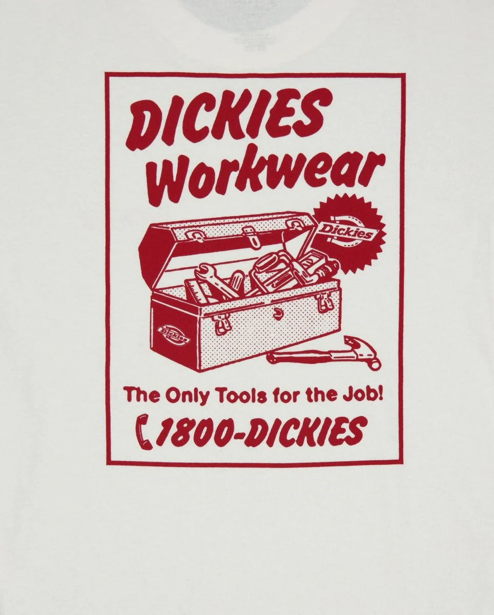 Camiseta Dickies Dry Dry Ridge Beige Unisex - Image 3