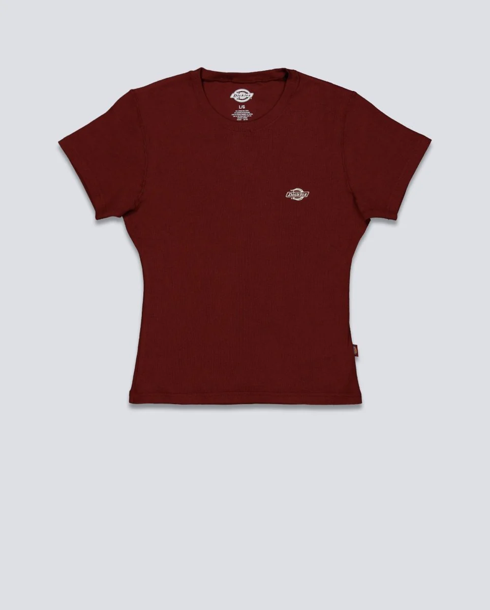 Camiseta Dickies Gladeville Granate Mujer