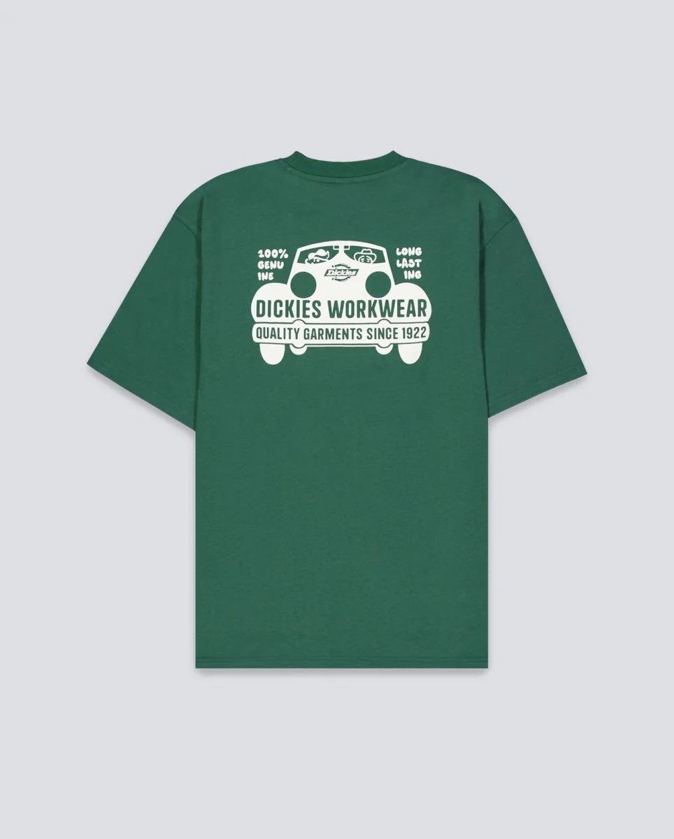 Camiseta Dickies Gordonsville Verde Hombre - Image 3