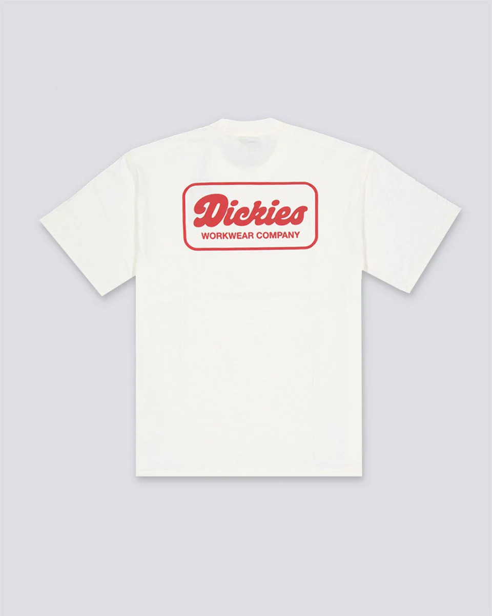Camiseta Dickies Lewistown Blanco Hombre - Image 2