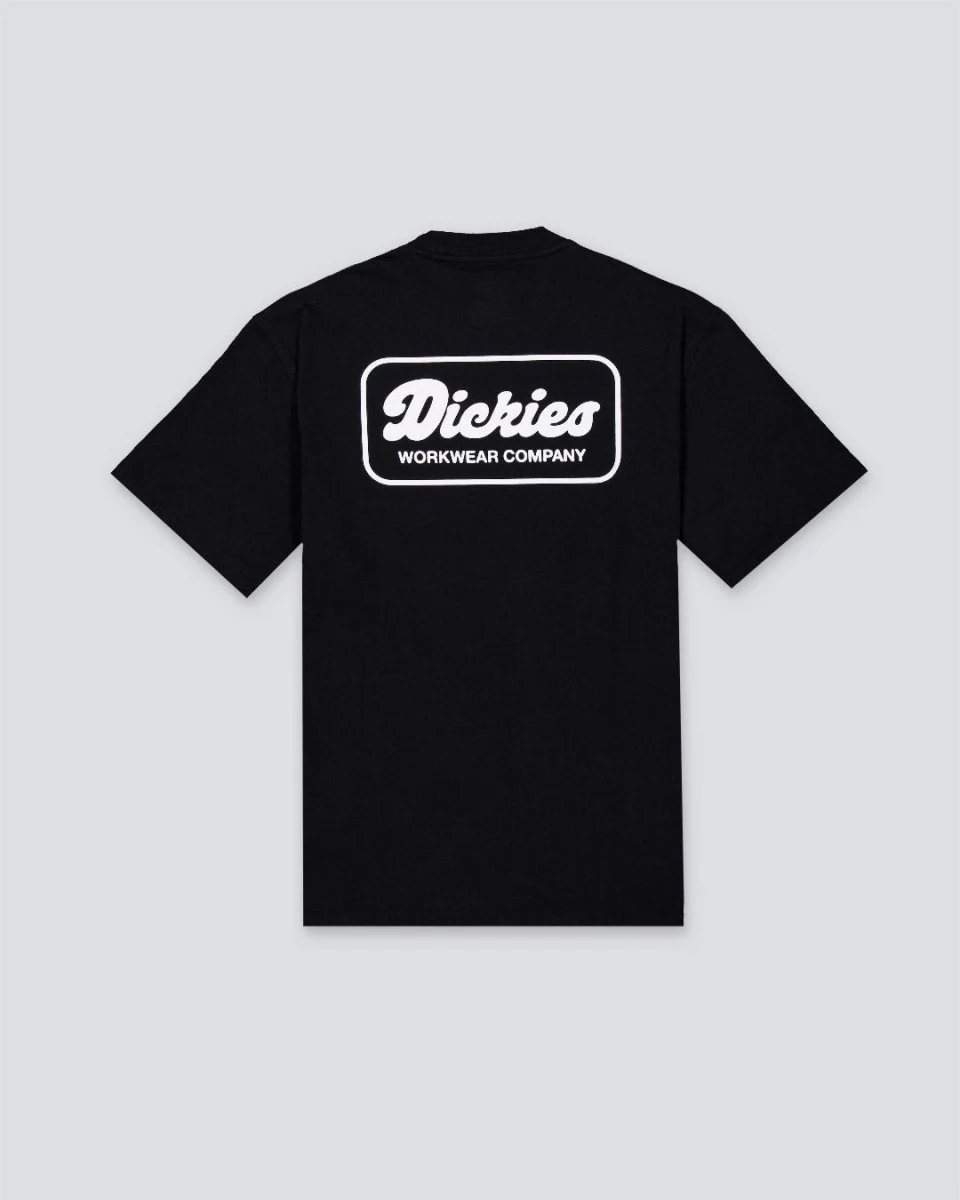Camiseta Dickies Lewistown Negro Hombre - Image 3