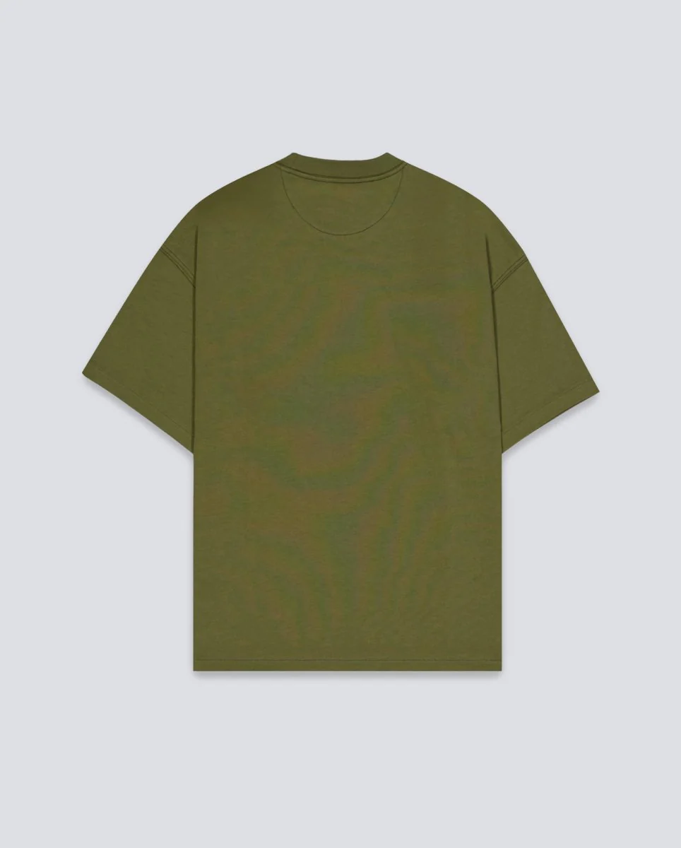 Camiseta Dickies Mineral Heavyweight Verde Hombre - Image 3