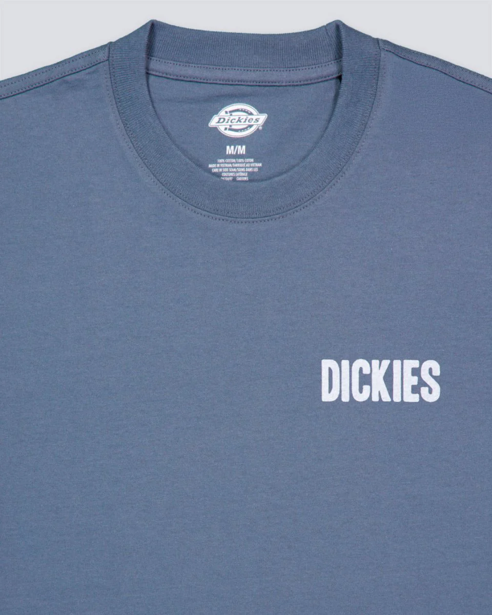 Camiseta Dickies Slacks Rally Azul Hombre - Image 3