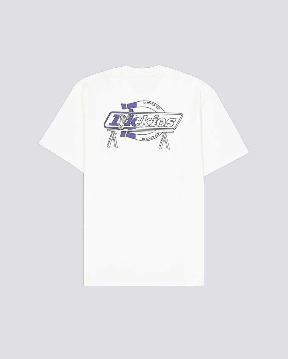 Camiseta Dickies Statesville Beige Hombre - Image 3