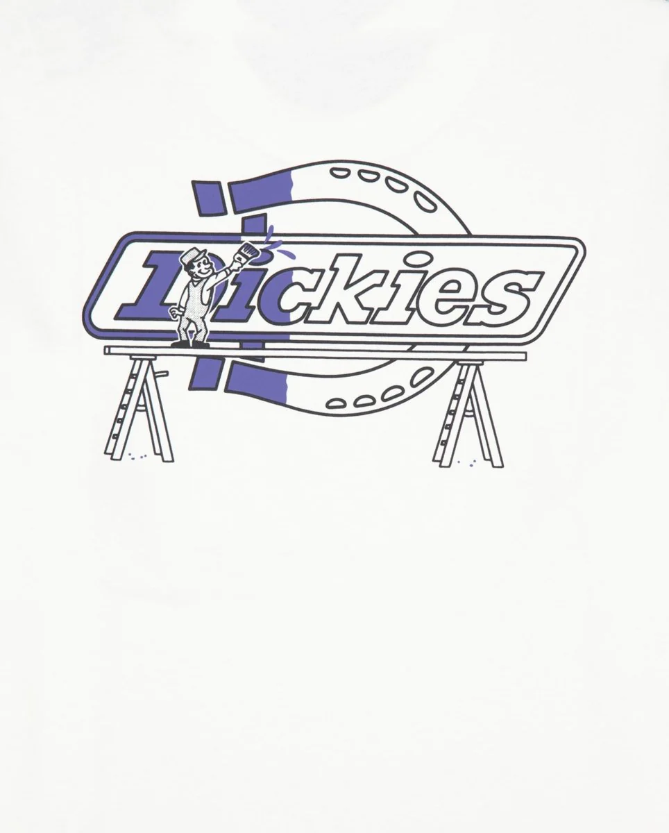 Camiseta Dickies Statesville Beige Hombre - Image 4