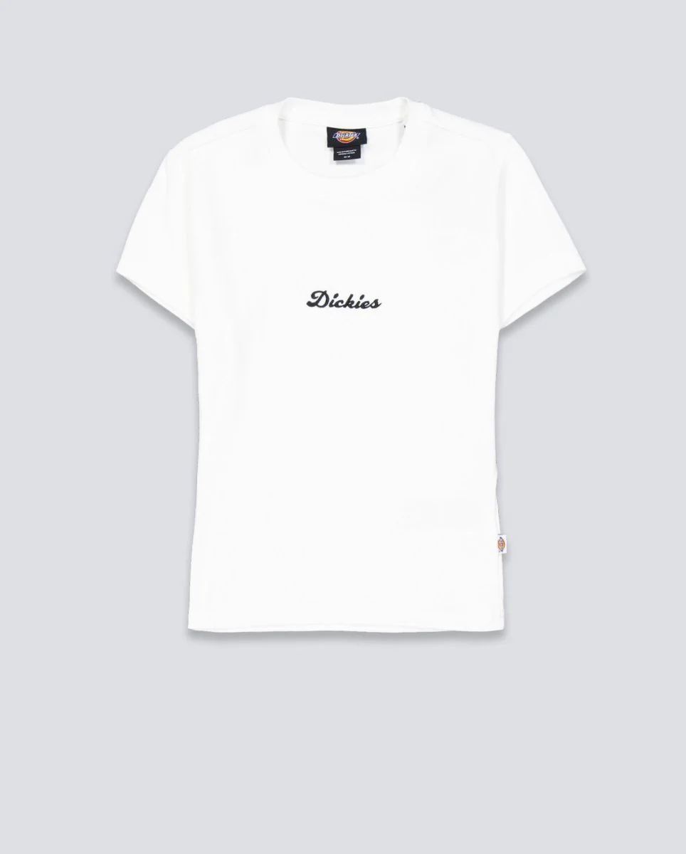Camiseta Dickies Wellsville Blanco Mujer