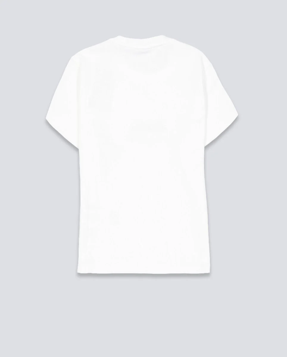 Camiseta Dickies Wellsville Blanco Mujer - Image 4