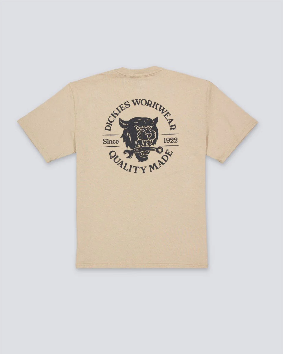 Camiseta Dickies Wrench Beige Hombre - Image 2