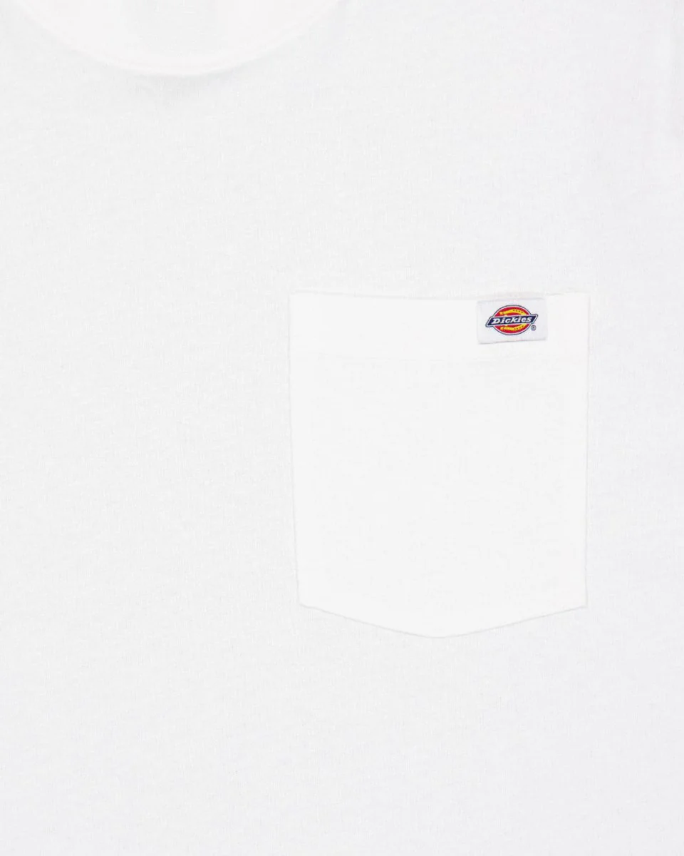 Camiseta Dickies Luray Pocket Blanco Hombre - Image 3
