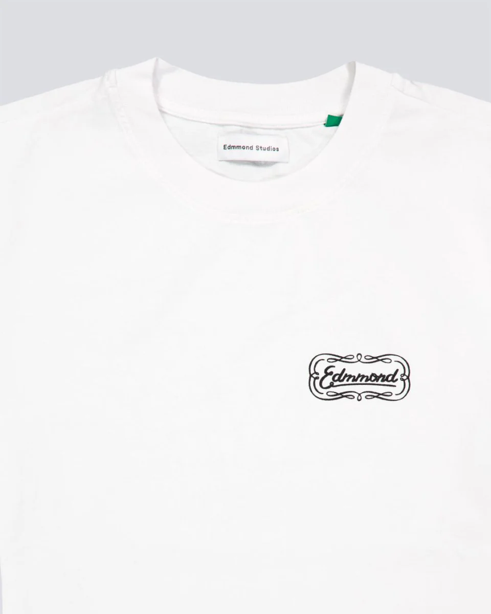 Camiseta Edmmond Studios Bellboy Blanco Unisex - Image 3