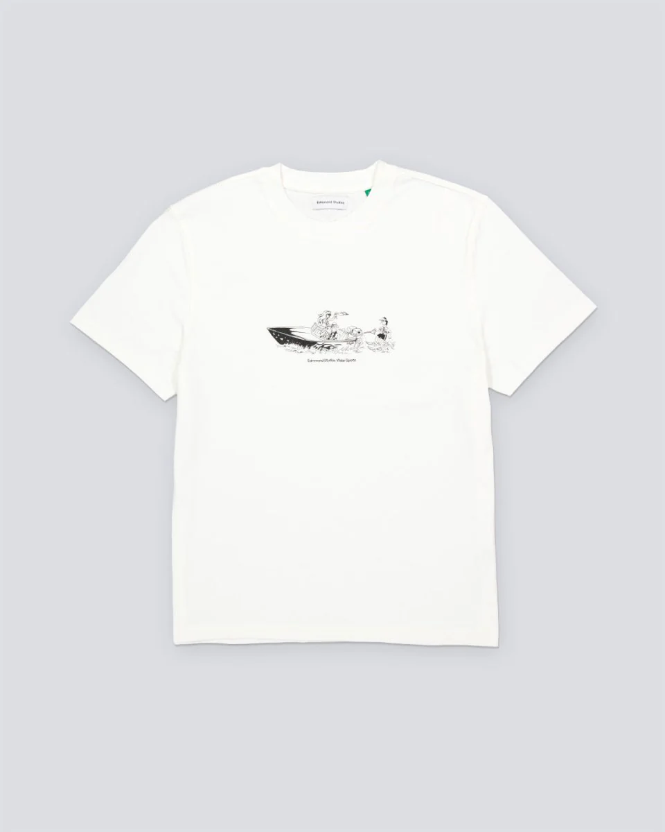 Camiseta Edmmond Studios Boxy Blanco Unisex