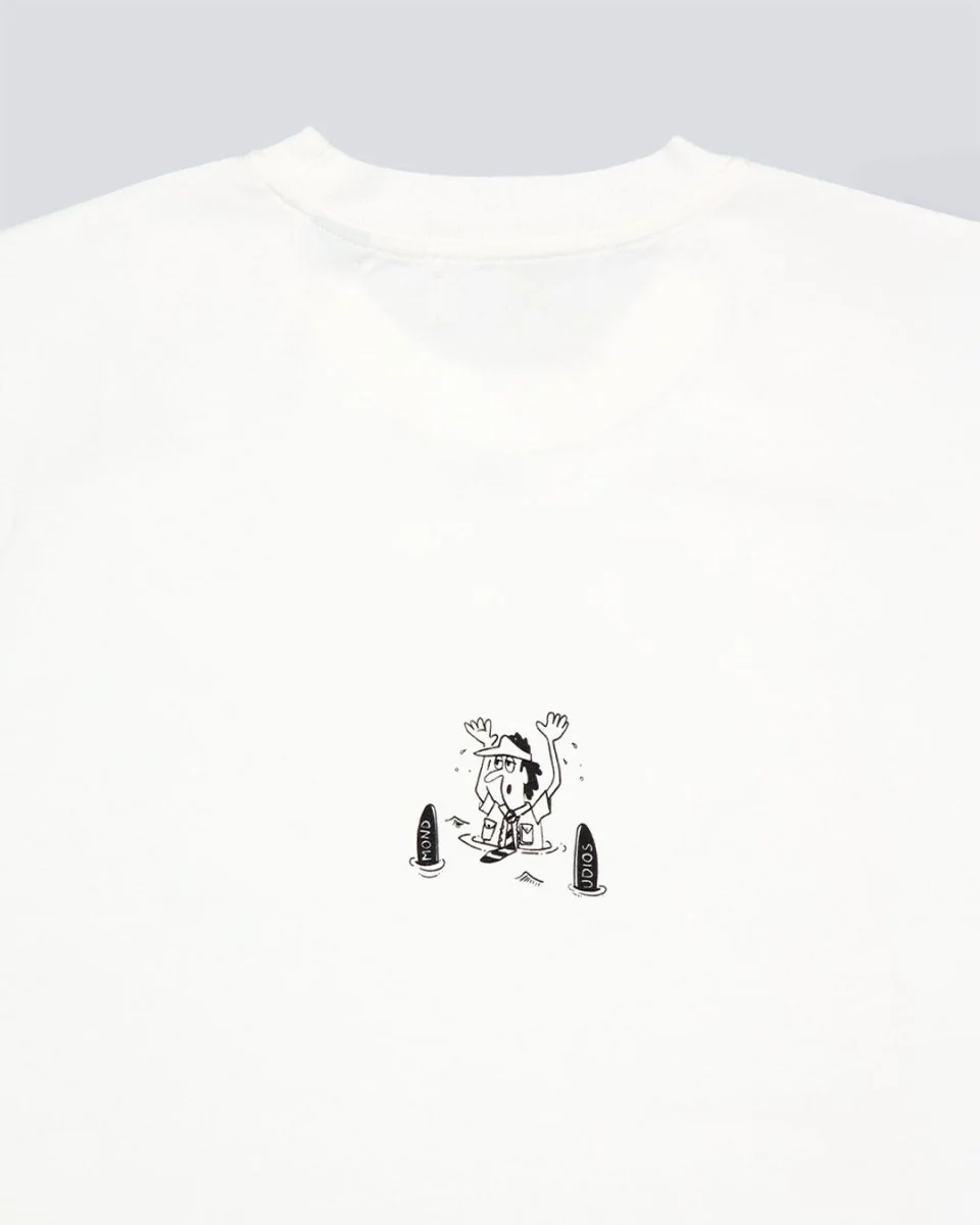 Camiseta Edmmond Studios Boxy Blanco Unisex - Image 4