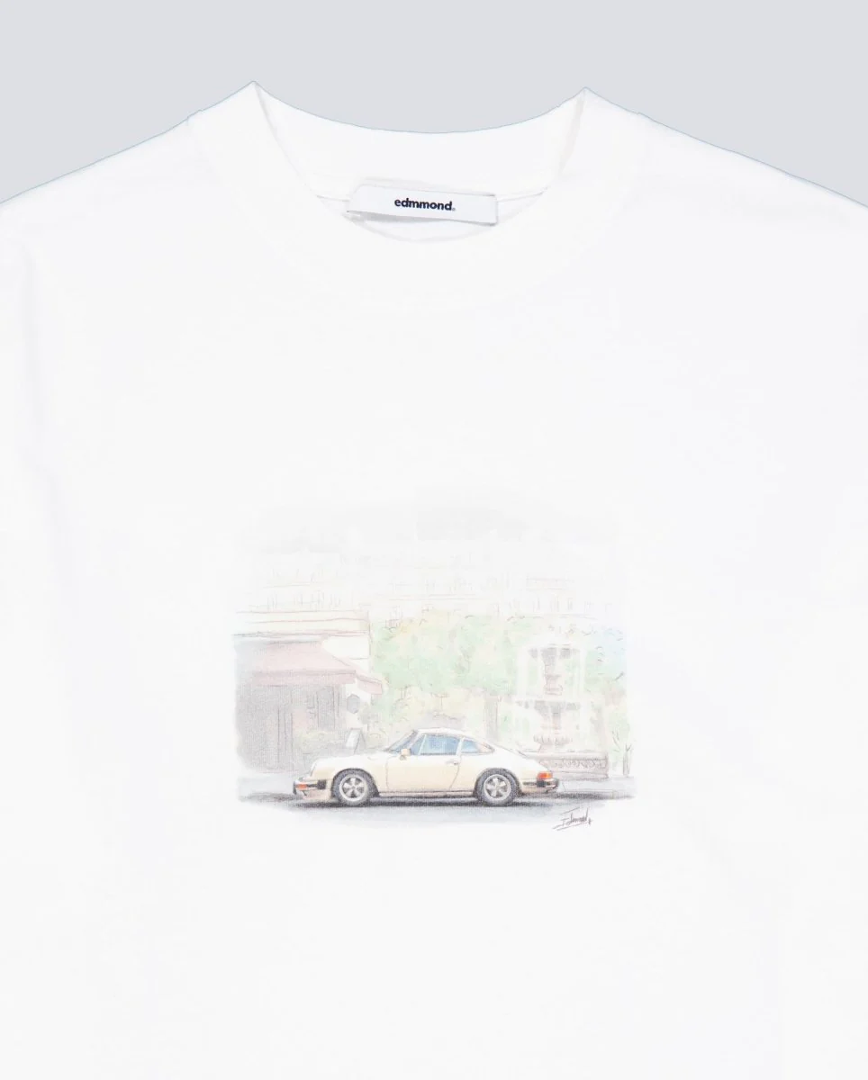 Camiseta Edmmond Studios Chassing Classics Blanco Unisex - Image 4