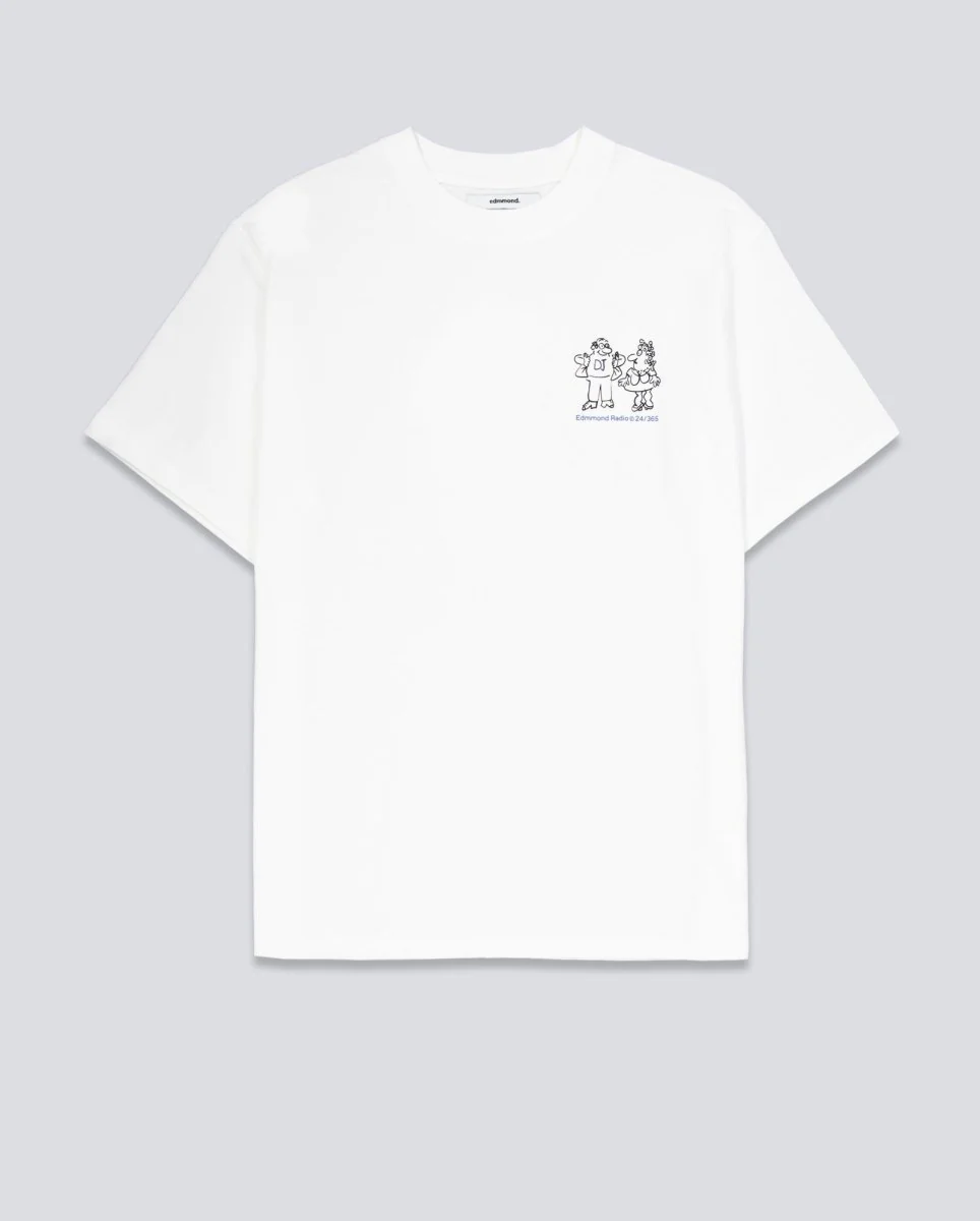 Camiseta Edmmond Studios Collectors Blanco Unisex
