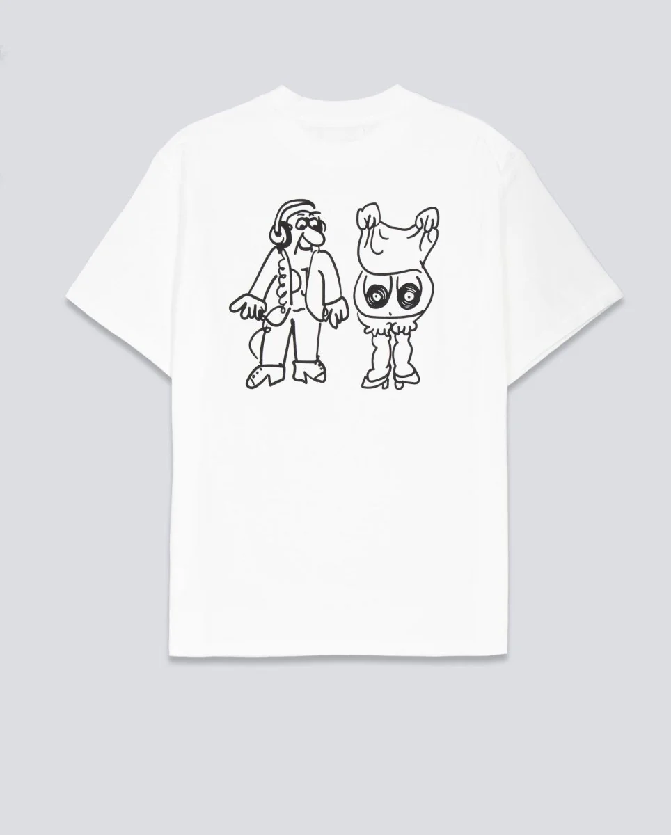 Camiseta Edmmond Studios Collectors Blanco Unisex - Image 2