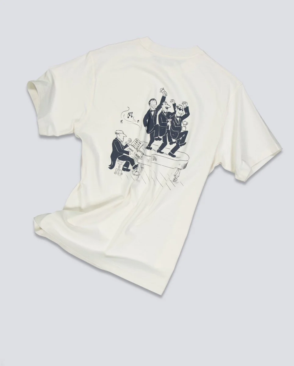 Camiseta Edmmond Studios Keynotes Plain Blanco Unisex - Image 4