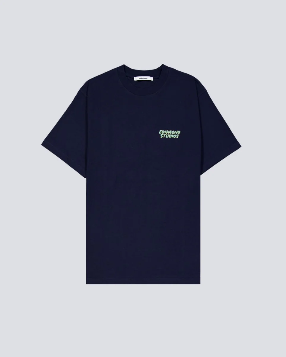 Camiseta Edmmond Studios Liber Azul Marino Hombre