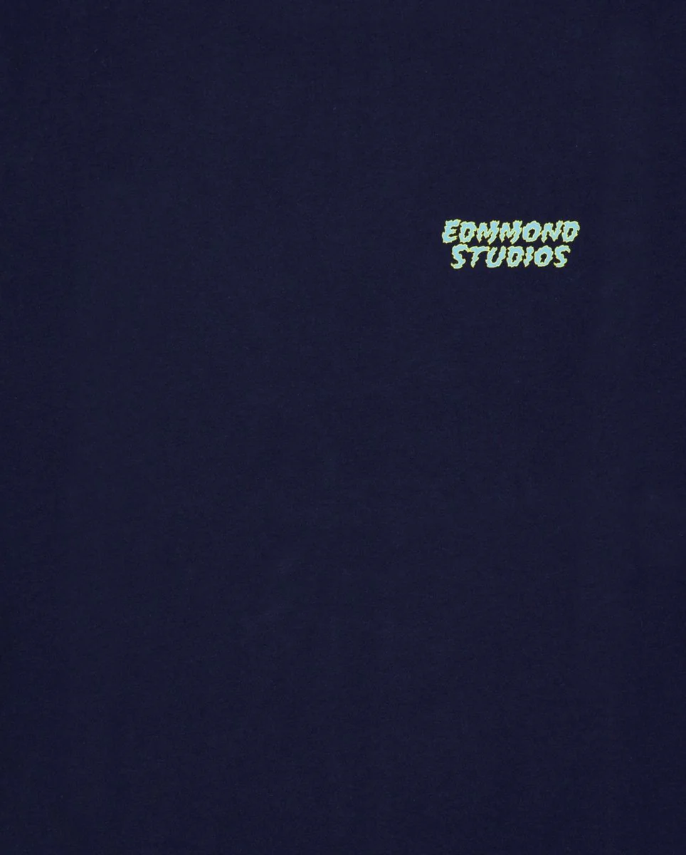 Camiseta Edmmond Studios Liber Azul Marino Hombre - Image 2