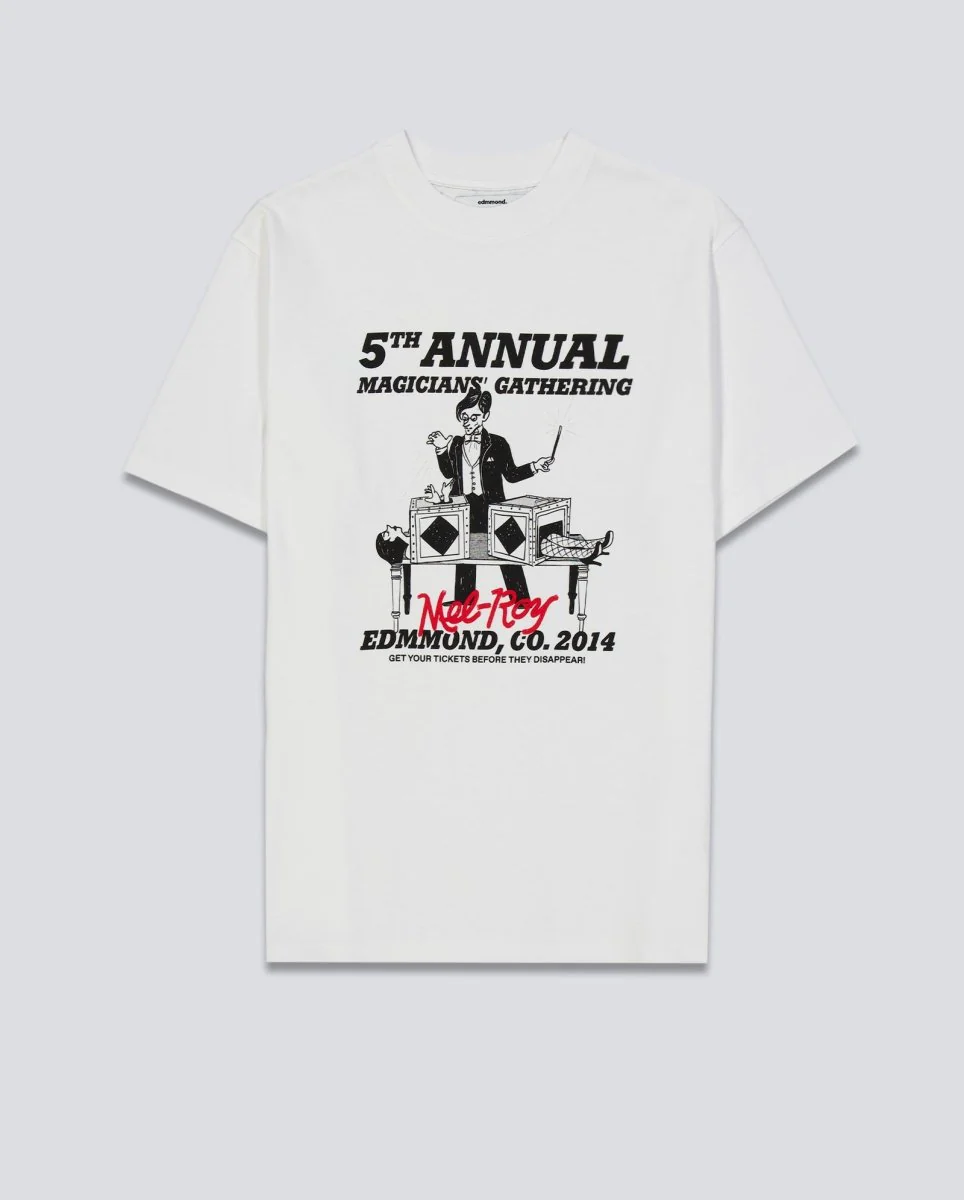 Camiseta Edmmond Studios Mel Roy Blanco Unisex