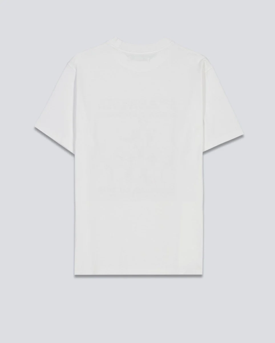 Camiseta Edmmond Studios Mel Roy Blanco Unisex - Image 4