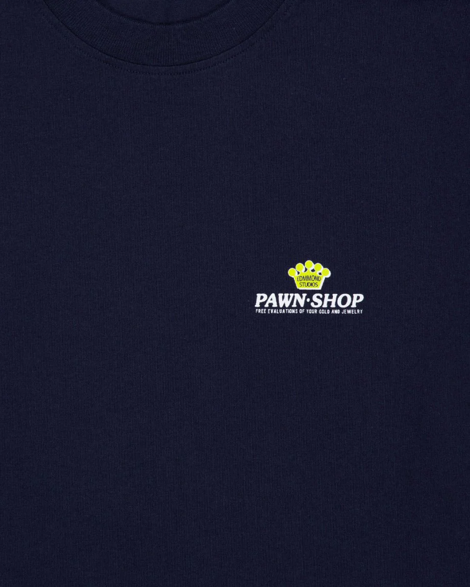 Camiseta Edmmond Studios Pawn Shop Azul Marino Hombre - Image 4