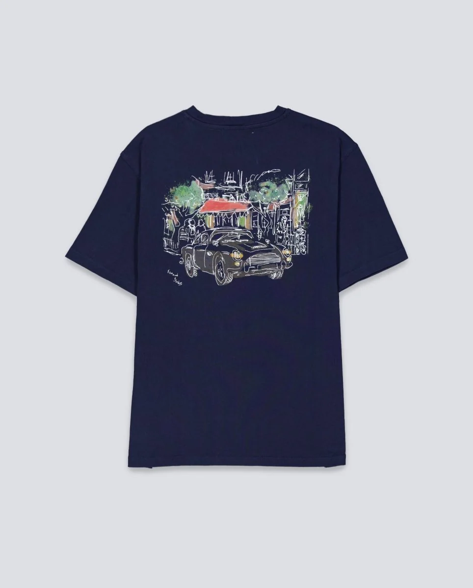 Camiseta Edmmond Studios Savile Row Azul Unisex - Image 3