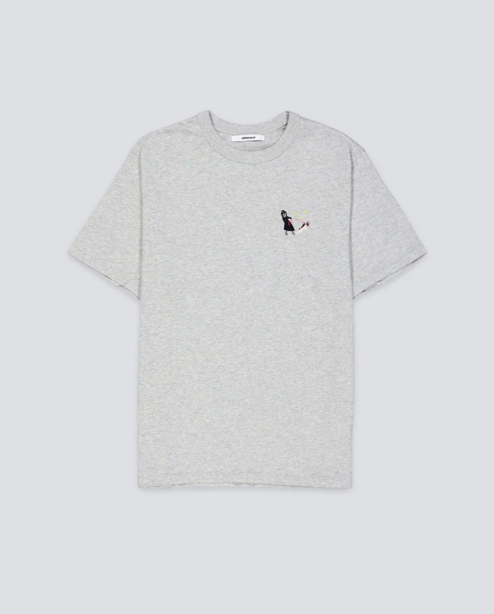Camiseta Edmmond Studios Walker Gris Unisex