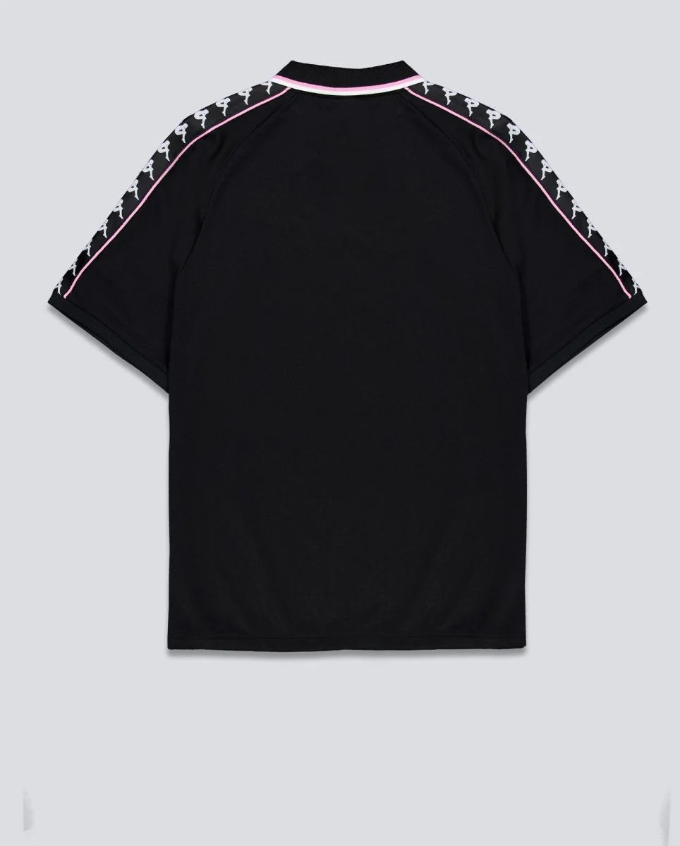 Camiseta Kappa 222 Banda Stafen Negro Unisex - Image 6