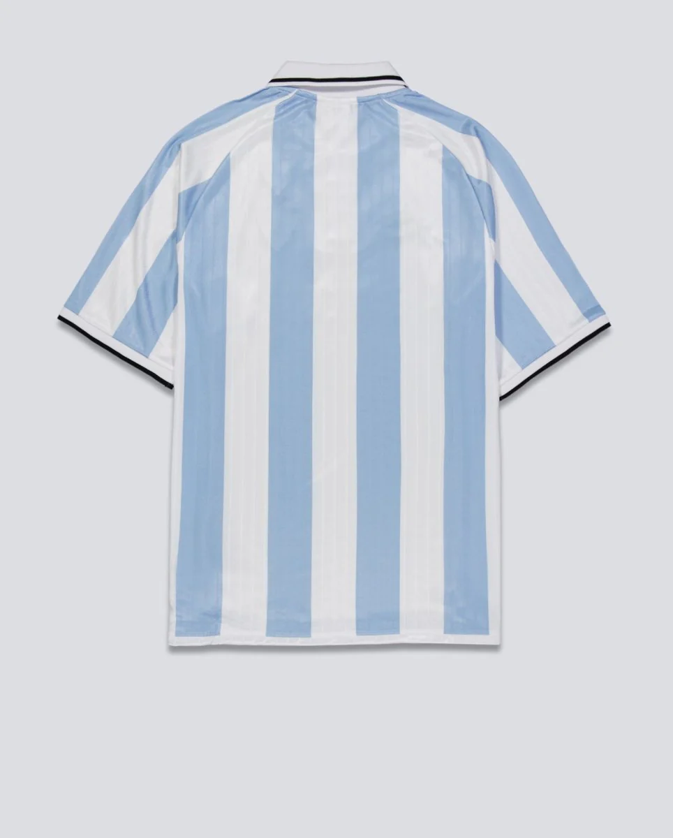 Camiseta Kappa Authentic Shailen Azul Y Blanco Unisex - Image 4