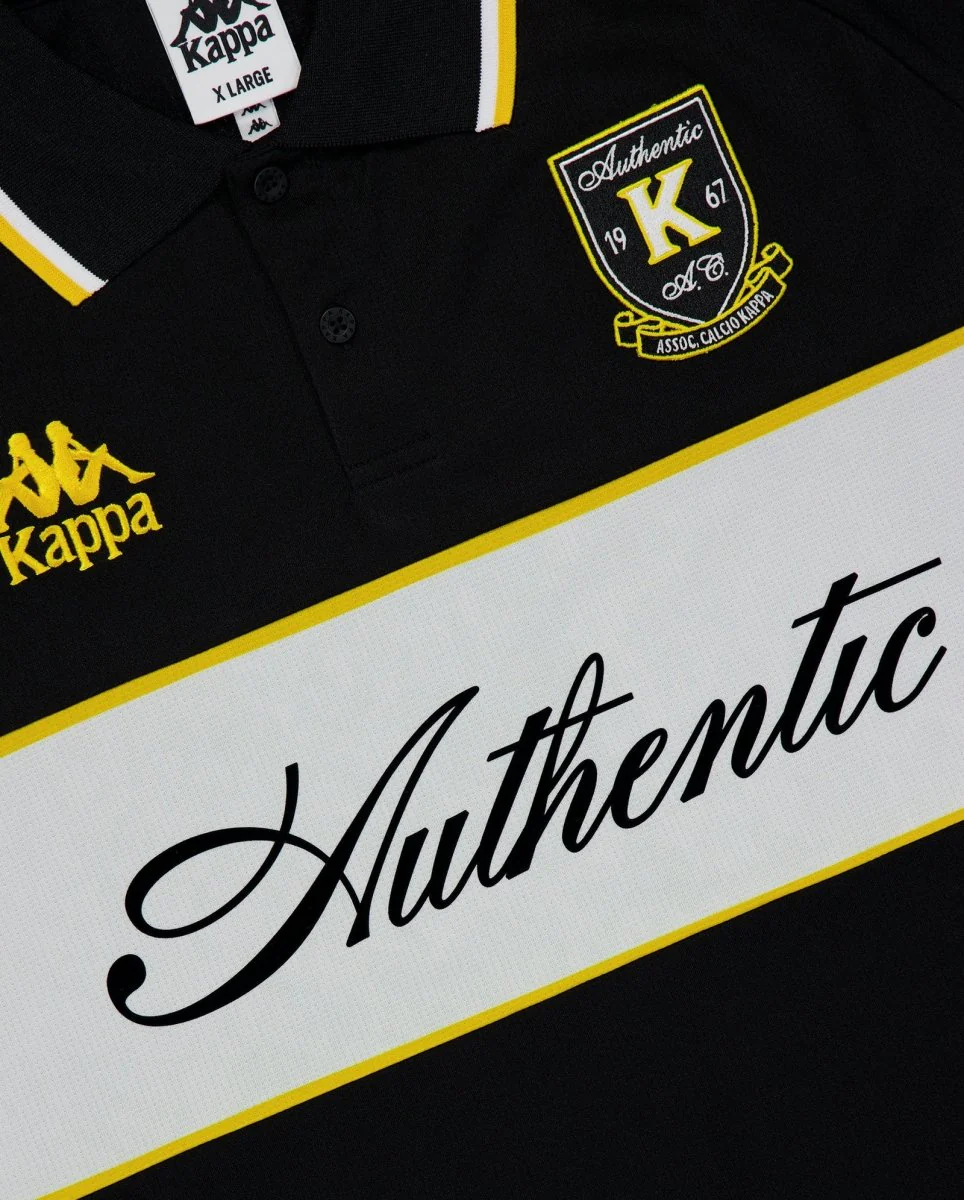 Camiseta Kappa Odran Negro Unisex - Image 3