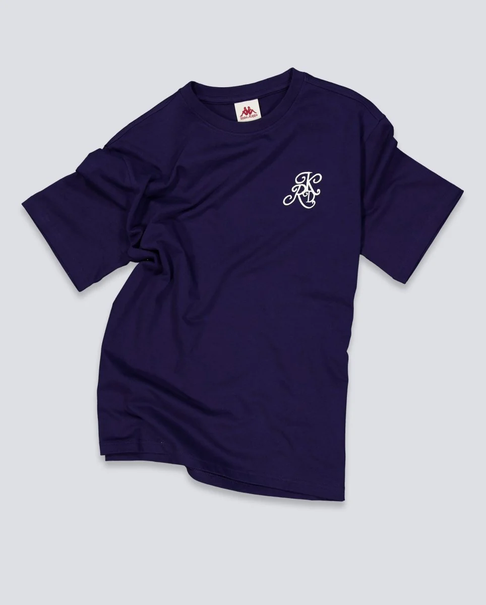 Camiseta Kappa Robe Giovani Jelly Azul Hombre - Image 2