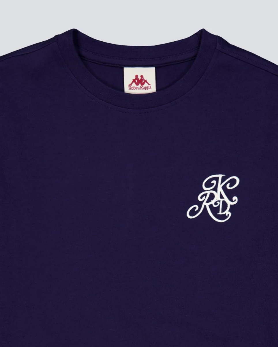 Camiseta Kappa Robe Giovani Jelly Azul Hombre - Image 3