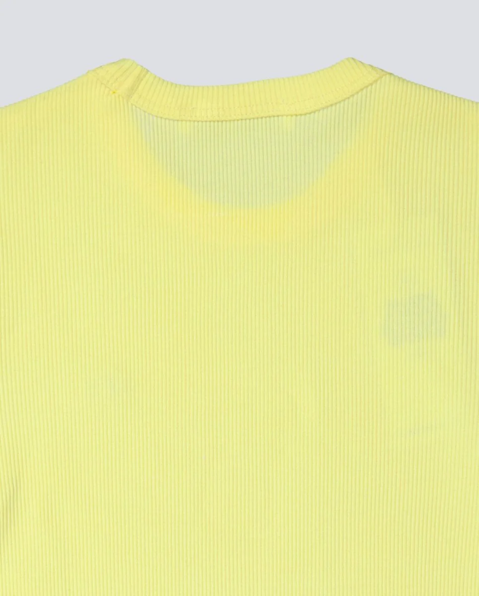 Camiseta Lacoste Amarilla Mujer - Image 2