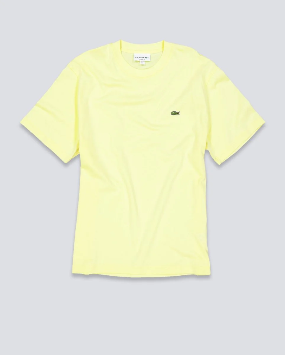 Camiseta Lacoste Amarilla Unisex - Image 2