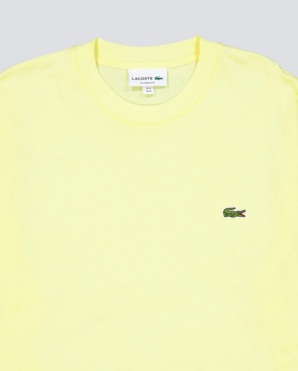 Camiseta Lacoste Amarilla Unisex - Image 5