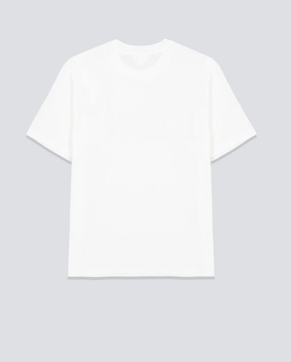 Camiseta Lacoste Classic Fit MidWeight Blanco Hombre - Image 3