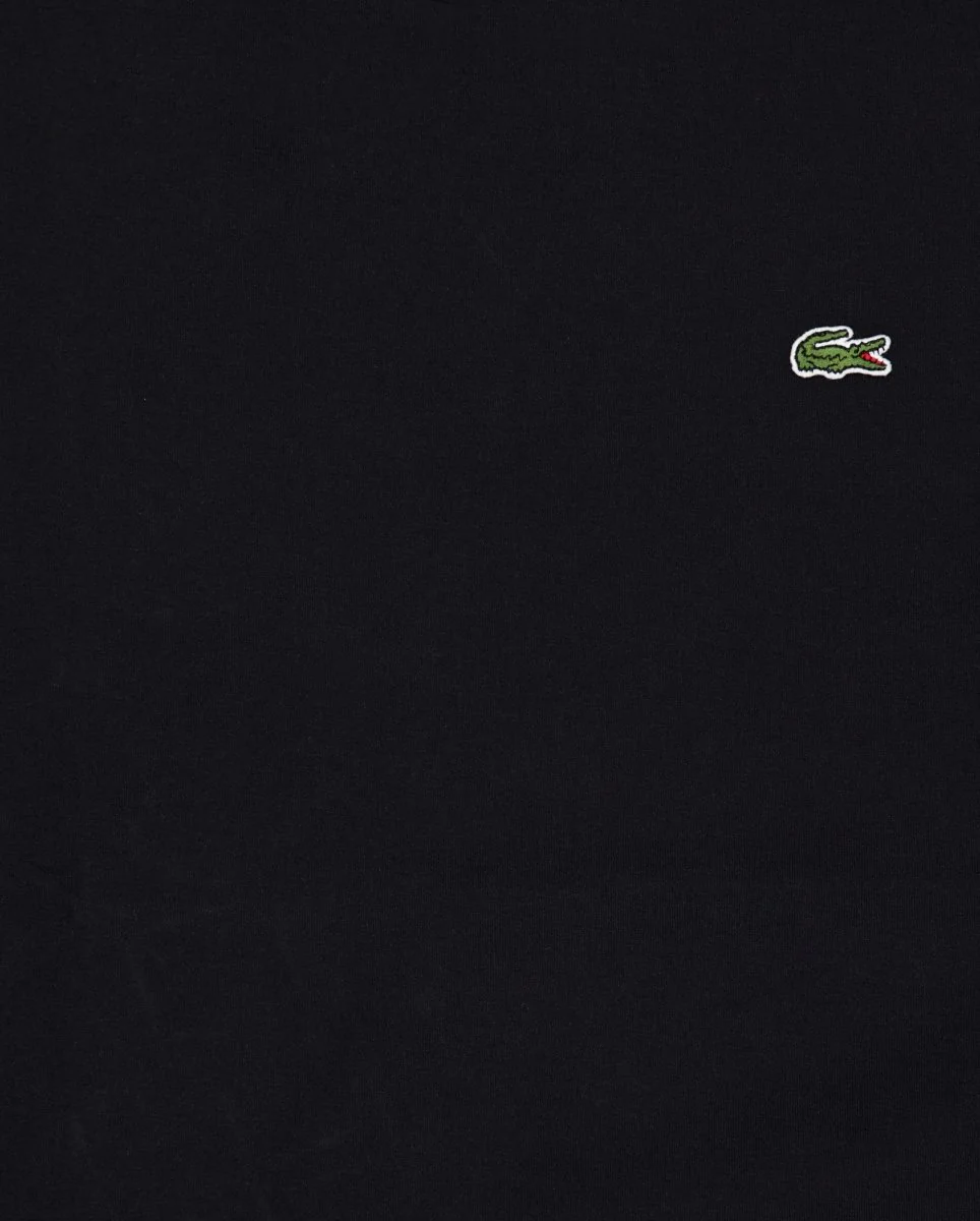 Camiseta Lacoste De Corte Holgado Negro Mujer - Image 2