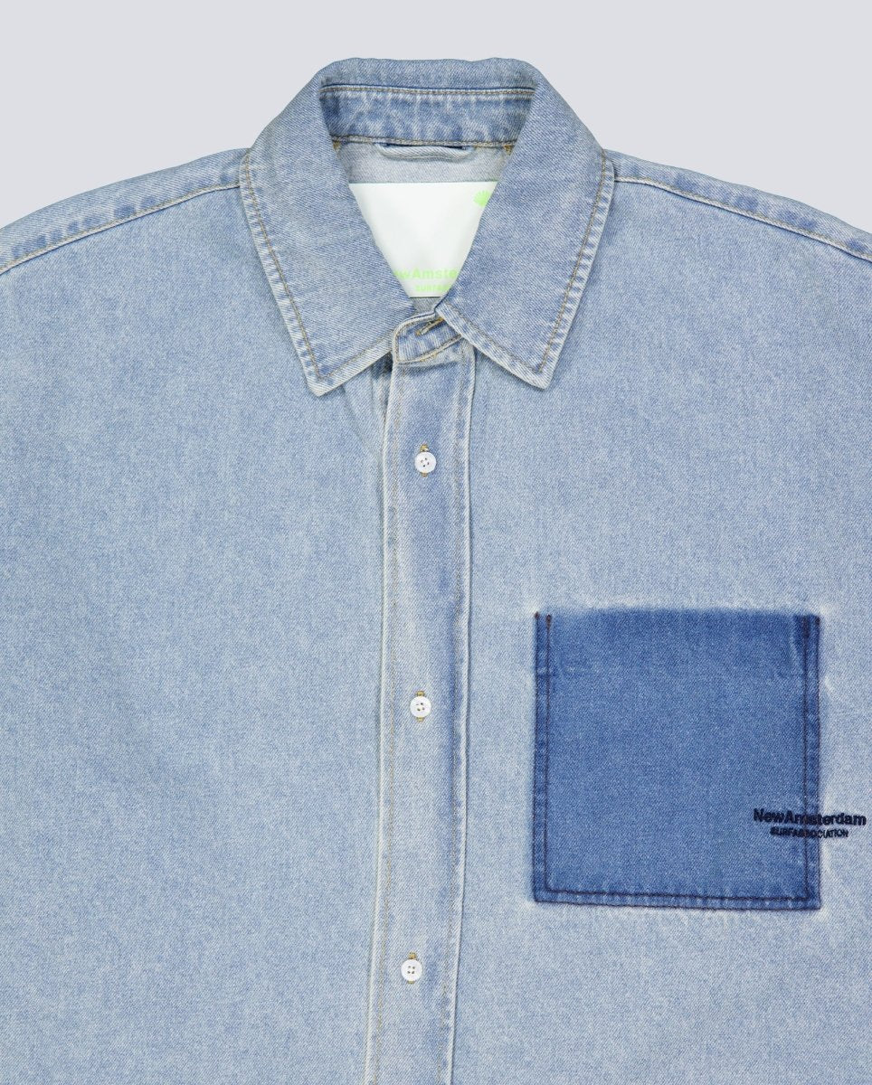 Camiseta New Amsterdam Lyocell Denim Hombre - Image 5